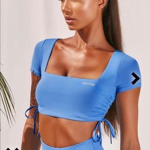 BO AND TEE XXS Ambition Crop Top